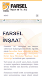 Mobile Screenshot of farselinsaat.com